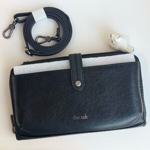 The Sak Iris Genuine Leather Smartphone Wallet Crossbody
